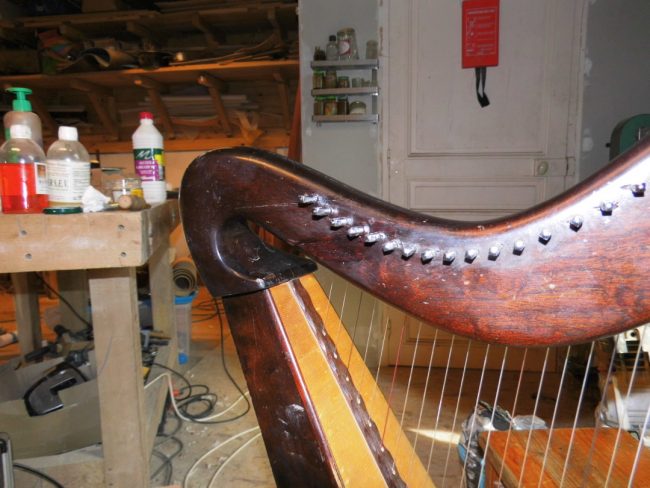 réparation harpe