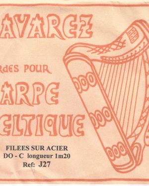 Cordes basses pour harpes celtiques – Savarez