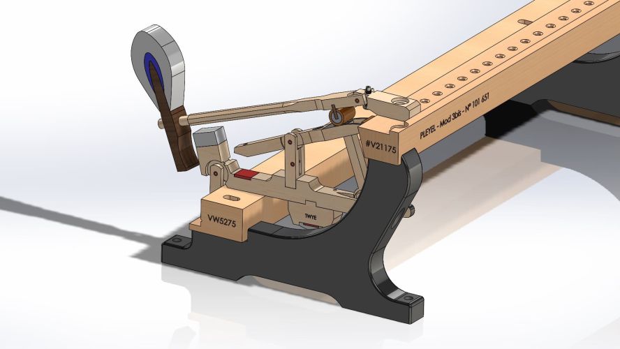 Représentation en 3D de la nouvelle mécanique