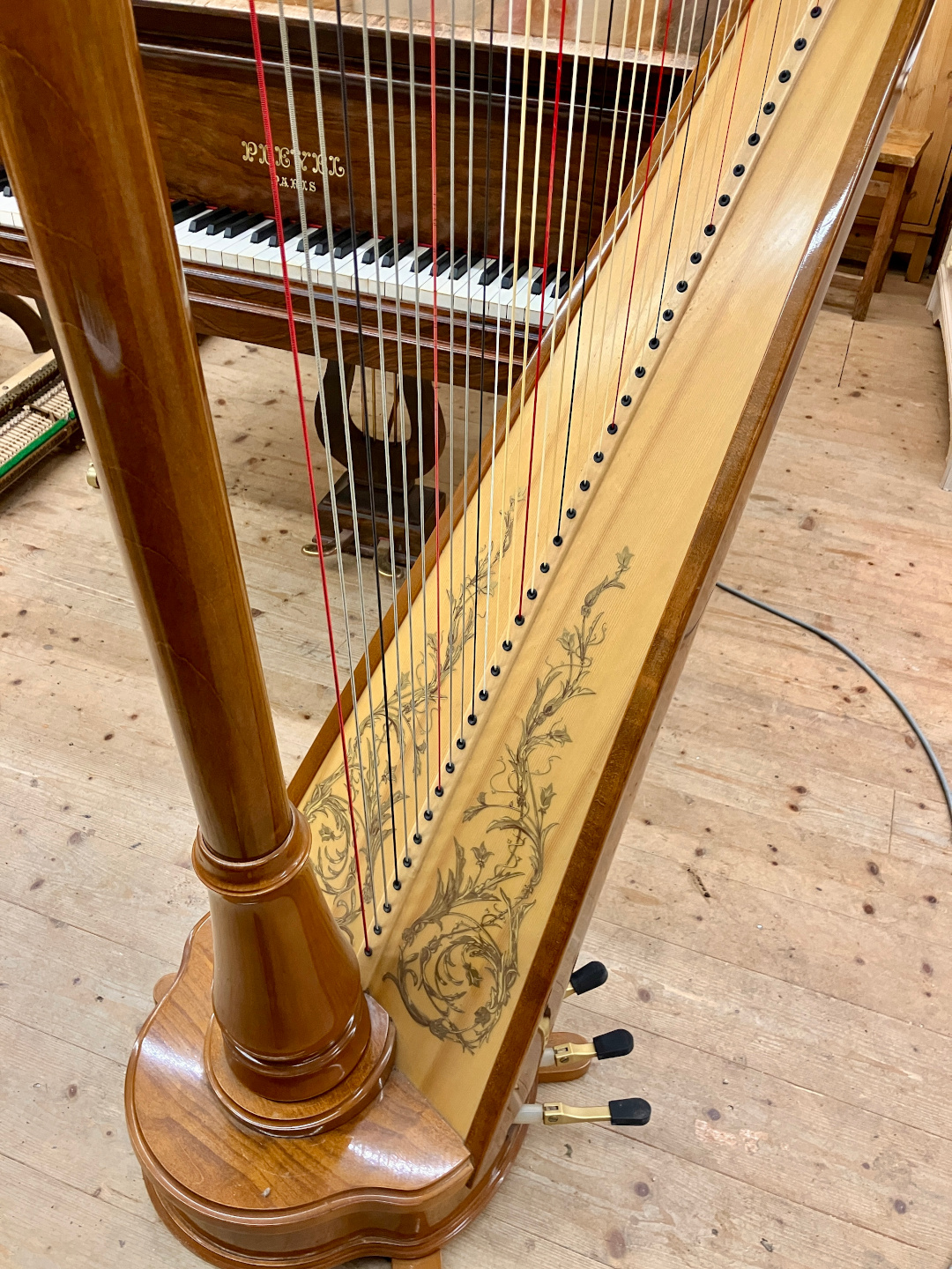 Location harpe à pédales